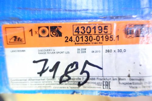 TARCZA HAM PRZOD 360X30 V ATE na Arena.pl