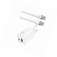 Szybka ładowarka GaN 45W USB-C z kablem do Samsung Galaxy M21
