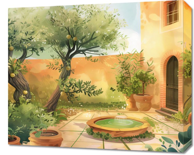 Obraz 60x50cm Słoneczny Dzień zdjęcie 1