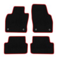 Dywaniki welurowe CARLUX-RED do Volkswagen Polo VI 2017- hatchback