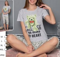 Damska piżama krótka bawełniana wygodna turecka L