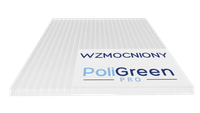 Poliwęglan komorowy WZMOCNIONY ProBrand 500x1050 mleczny 6mm