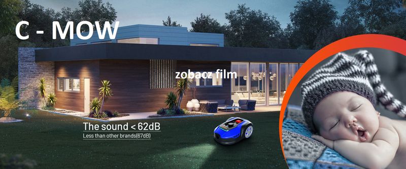 CEDRUS M6+ ROBOT KOSZĄCY KOSIARKA AUTOMATYCZNA DO TRAWY C-MOW 600m2 - OFICJALNY DYSTRYBUTOR - AUTORYZOWANY DEALER CEDRUS zdjęcie 25