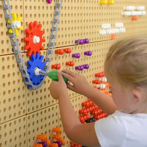 MASTERKIDZ Ręczne Narzędzia 6 Elementów Śrubokręt Klucz - Tablica Naukowo-Edukacyjna STEM na Arena.pl