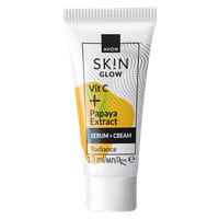 Avon Skin Glow serum i krem 2w1 miniwersja - 10ml