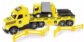 Magic Truck Technic laweta ze śmieciarką Wader 36441