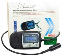 MIERNIK TESTER GRUBOŚCI LAKIERU GL-6S+ CZUJNIK SONDA NA KABLU