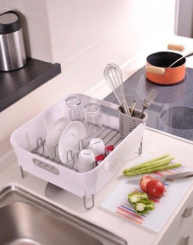 SIMPLEHUMAN Ociekacz do naczyń COMPACT - biały KT1104 na Arena.pl