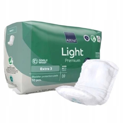 WKŁADKI podpaski 4x10szt UROLOGICZNE na nietrzymanie moczu ABENA EXTRA na Arena.pl