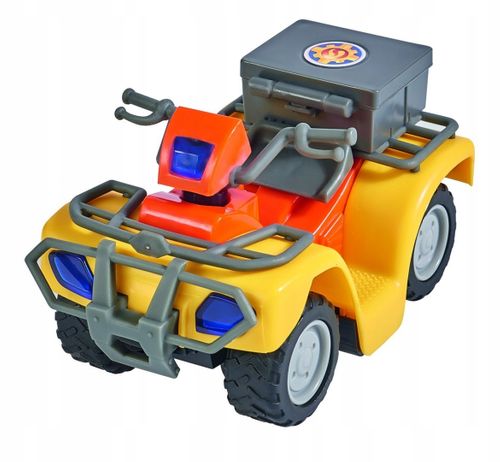 SIMBA STRAŻAK SAM JUPITER 2w1 QUAD REMIZA FIGURKA na Arena.pl