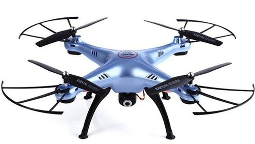 Dron Syma X5HW - niebieski na Arena.pl