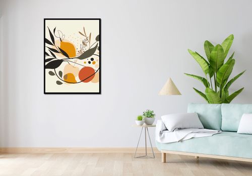 Plakat 75x100cm Botaniczny Wir na Arena.pl