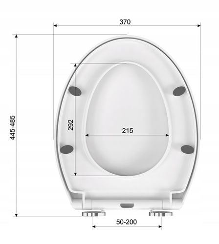 Deska WC sedesowa toaletowa klozetowa WC UNIWERSALNA Wolnoopadająca POLLY na Arena.pl