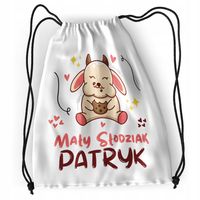 Plecak Sportowy Szkolny Dla Patryka Syna Dziecka Z Nadrukiem Ze Zdjęciem