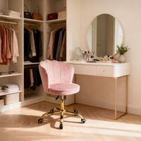 fotel biurowy nula obrotowy krzesło ergonomiczne muszelka welurowy outlet