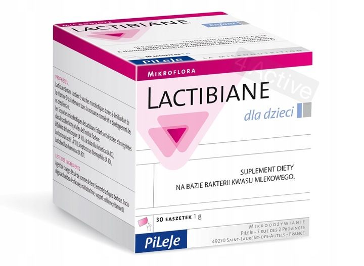 Probiotyk LACTIBIANE dla dzieci 30 sasz. + GRATIS zdjęcie 1