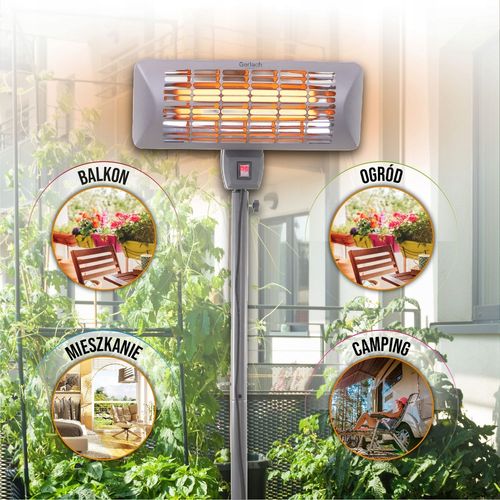 Ogrzewacz Tarasowy Elektryczny Stojący 2000W2 na Arena.pl