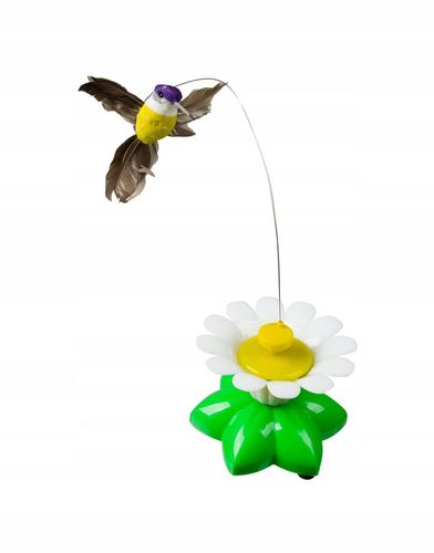 Zabawka dla kota KOLIBER PTAK Ruchoma INTERAKTYWNA na Arena.pl