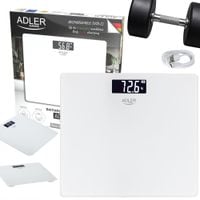 Waga Łazienkowa Elektroniczna Adler Europe Ad8194 180Kg White
