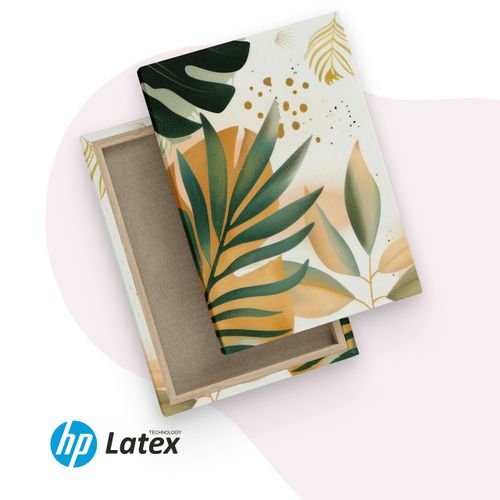 Obrazy Na Płótnie Set Boho Liście Tropikalne Monstery Bananowce 90cm x 40cm na Arena.pl