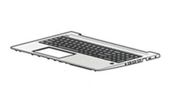 HP Top Cover W/Kb Cp Bl Cs/Sk