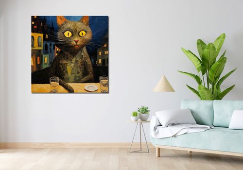 Obraz 100x100cm Nocny Obserwator na Arena.pl