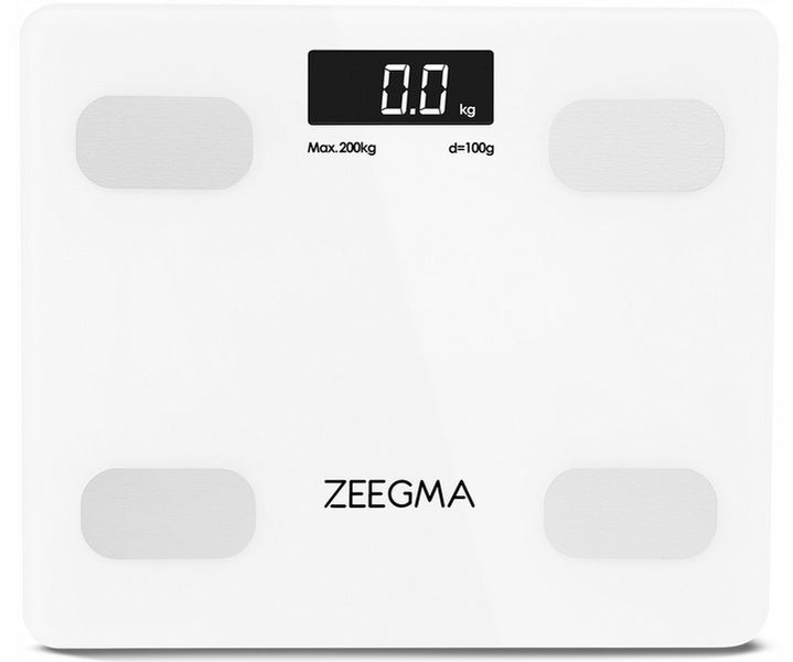 INTELIGENTNA WAGA ŁAZIENKOWA BLUETOOTH ANALITYCZNA APLIKACJA ZEEGMA 17W1 zdjęcie 12