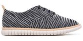 Clarks Półbuty damskie - MZT Blithe - rozmiar 37,5 - granatowe, materiałowe