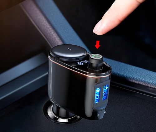 Transmiter FM do samochodu ciężarówki Baseus 2xUSB Bluetooth 4.2 na Arena.pl