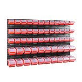 Tablica warsztatowa narzędziowa 120 x 80 cm + 56 kuwet