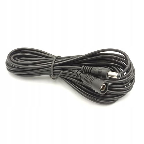 Przedłużacz Zasilania DC 5m 5.5/2.1mm na Arena.pl