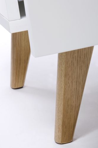 Szafka pure - biały, dąb na Arena.pl