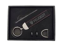 PEUGEOT BRELOK do kluczy BRELOCZEK nowe logo +pudełko na prezent