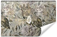 Fototapeta Do Salonu Abstrakcyjne KWIATY Piwonie 400cm x 280cm