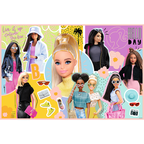 Puzzle Twoja Ulubiona Barbie” Barbie 23025 na Arena.pl