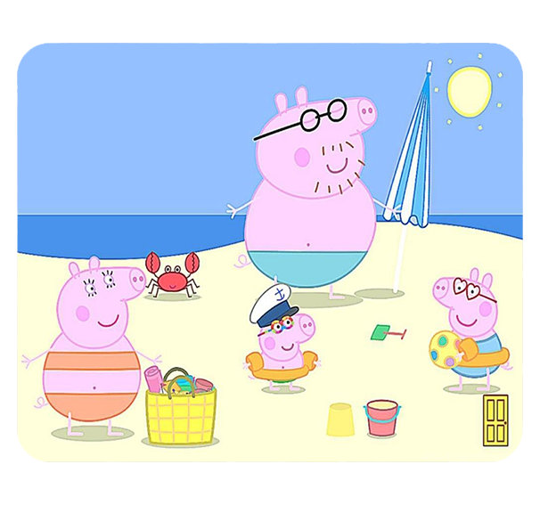 Podkładka pod myszkę Świnka Peppa zdjęcie 1