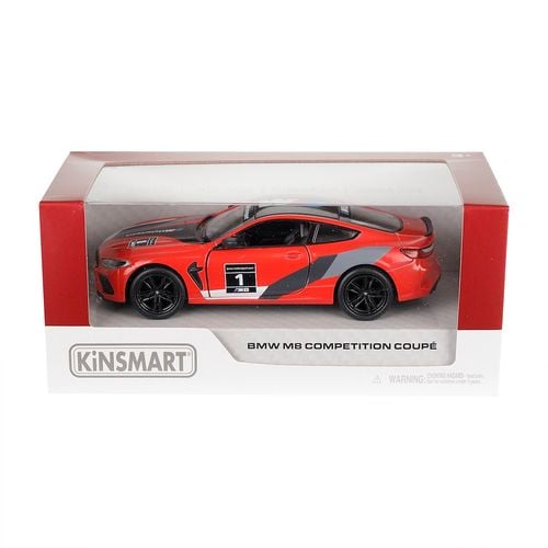 Model 1:38, BMW M8 Competition Coupe, czerwony na Arena.pl