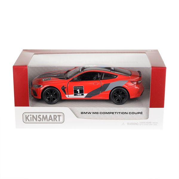 Model 1:38, BMW M8 Competition Coupe, czerwony zdjęcie 4