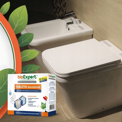 Bakterie do szamba na ROK Tabletki do oczyszczalni 12+3szt GRATIS na Arena.pl