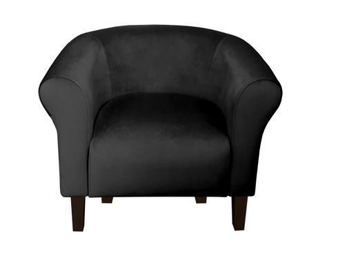 Fotel Milo nogi venge czarny MG19 na Arena.pl