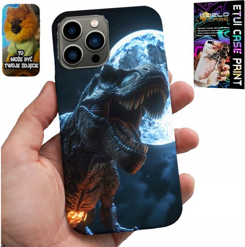 ETUI DO IPHONE 13 PRO - DINO DINOZAUR TYRANOZAUR POKROWIEC CASE na Arena.pl