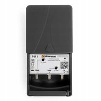 Wzmacniacz masztowy UHF/VHF Johansson 7411 filtr LTE 5G wskaźnik LED