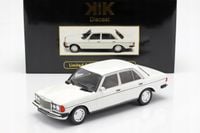 KK SCALE MERCEDES-BENZ 230 E (W123) 1975 White 1:18