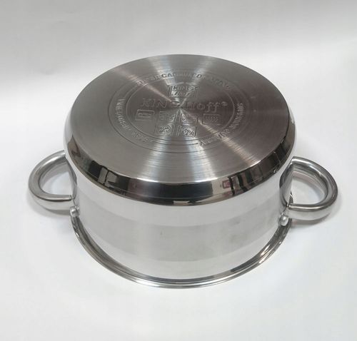 Garnek stal Ø24cm 6l Kinghoff na Arena.pl
