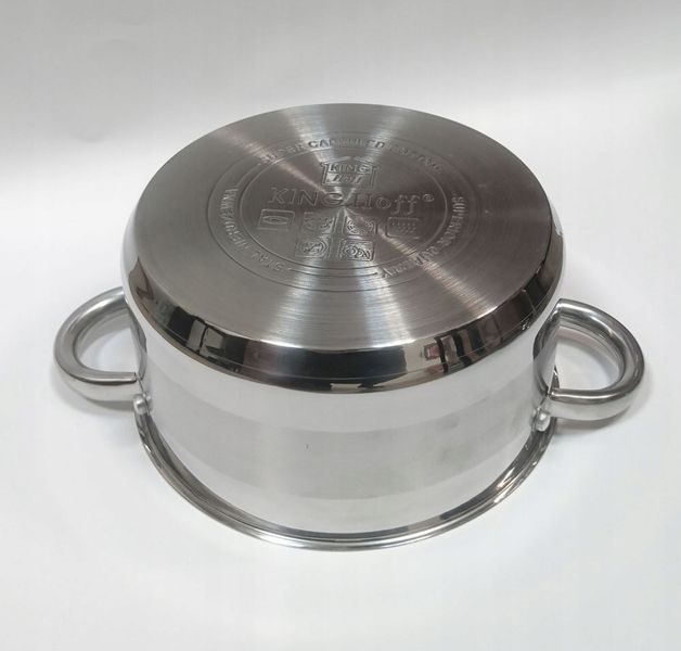 Garnek stal Ø24cm 6l Kinghoff zdjęcie 7
