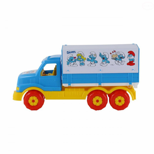 SAMOCHÓD Z PLANDEKĄ SMERFY + GRATIS na Arena.pl