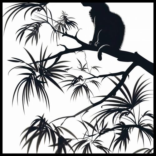 Plakat 60x60cm Na Gałęzi na Arena.pl