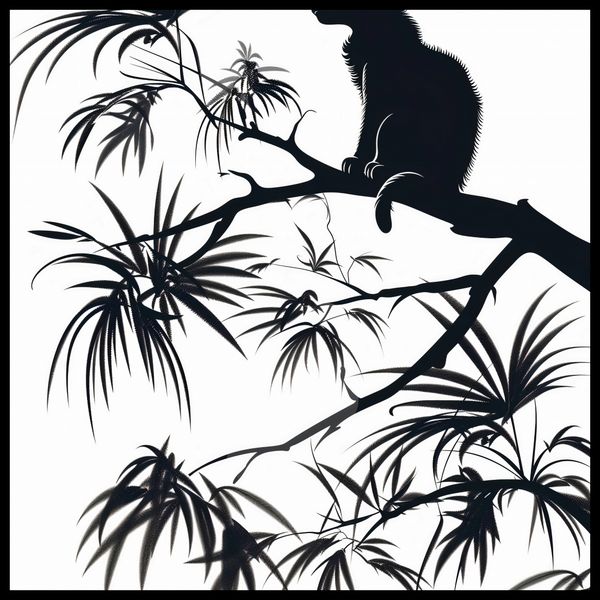 Plakat 60x60cm Na Gałęzi zdjęcie 2