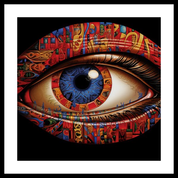 Plakat 50x50cm W Oku Obserwatora zdjęcie 3