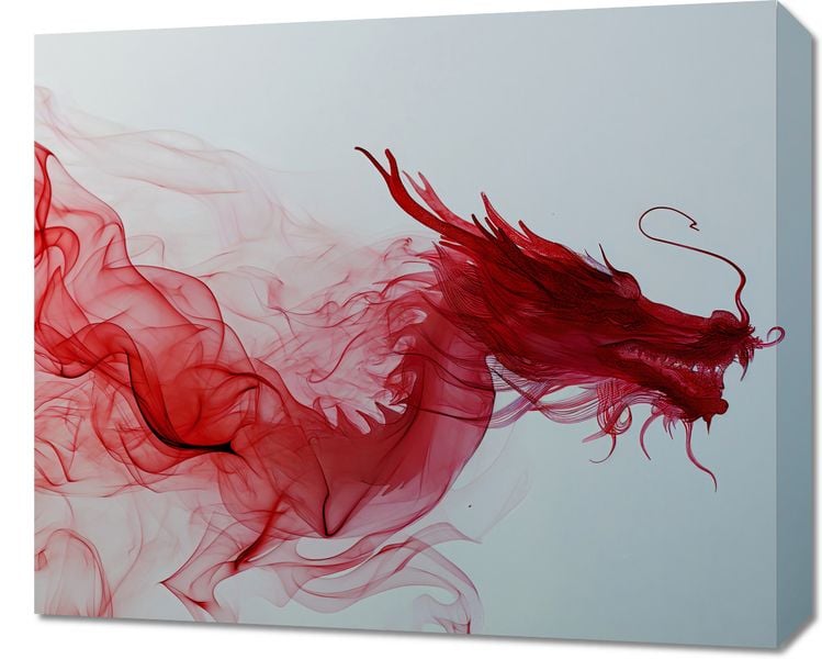 Obraz 60x50cm Smoczy Wzlot zdjęcie 1
